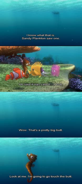 Oh My Gosh Nemo Is Swimming Up The Sea Disney Funny Finding