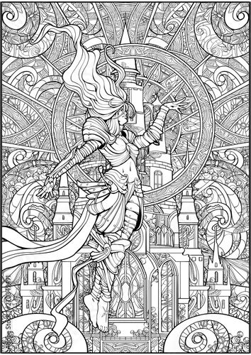 19 Wizard Coloring Pages For Adults Printable Coloring Pages