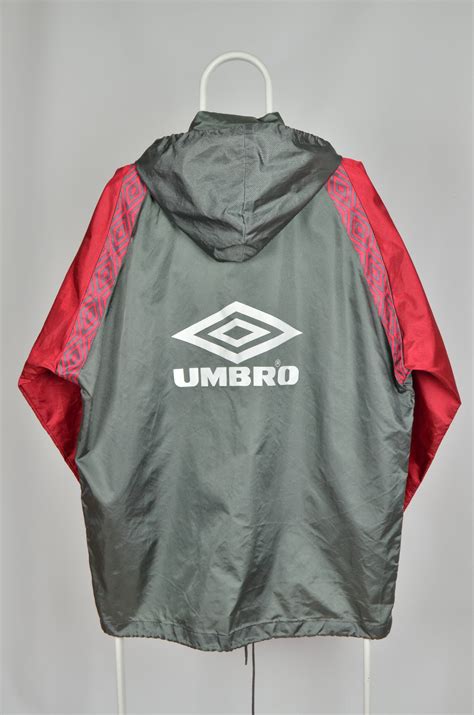 Vintage Umbro Pro Training 90s Big Logo Soccer Football Windbreaker