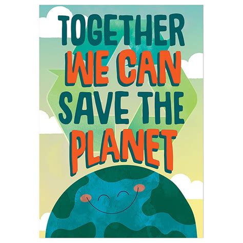 Together We Can Save The Planet Poster 13 X 19 Eu 837545 Eureka