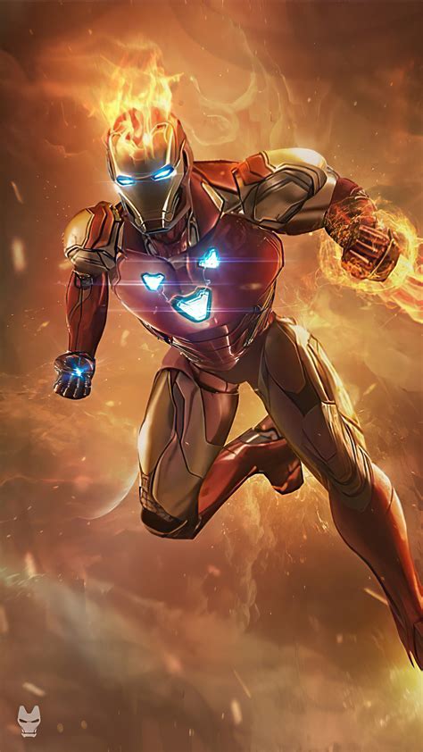 1080x1920 Iron Man Fire Iphone 76s6 Plus Pixel Xl One