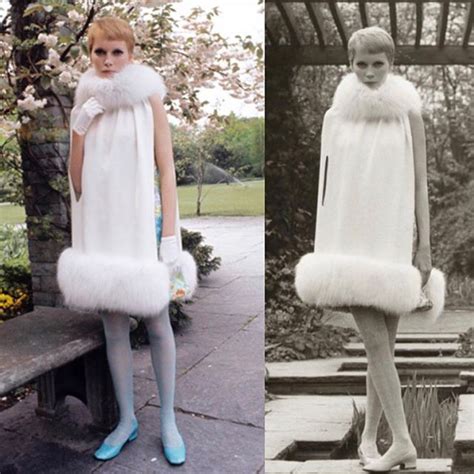 mia farrow dressed by pierre cardin for her role as caroline a modish bit of fluff in the 1968