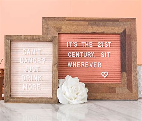 Use Any Frame And Any Color Felt To Make Your Own Letter Boards Diy