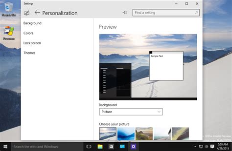 Windows 10 Build 10074 Ditches Classic Appearance And Themes Support