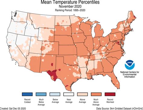 Assessing The Us Climate In November 2020 News National Centers