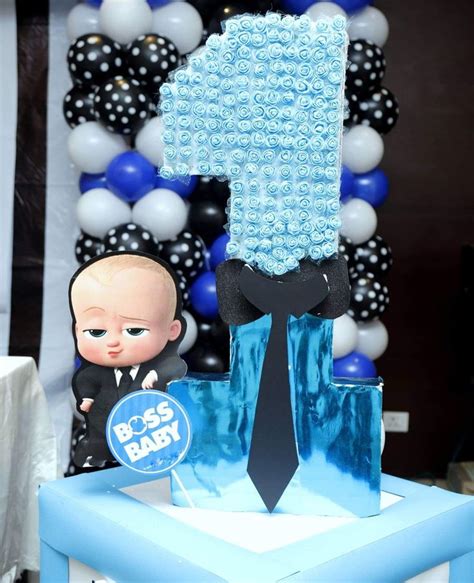 Boss Baby Party Decor Baby Party Decorations Baby Boy 1st Birthday