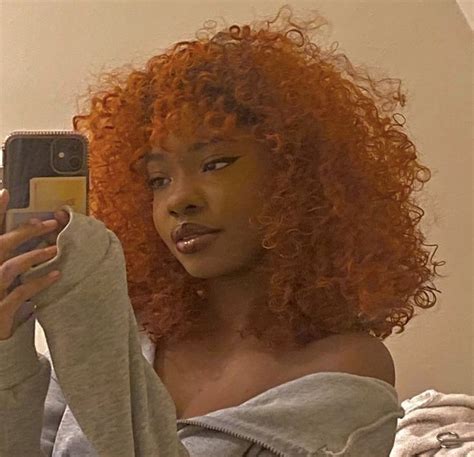 Black Girl Ginger Natural Hair