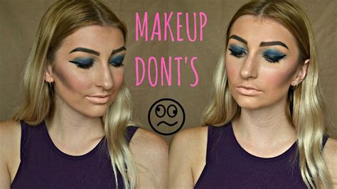 Makeup Donts Youtube