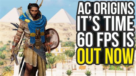 Assassin S Creed Origins Checking New 60FPS Patch On PS5 AC Origins