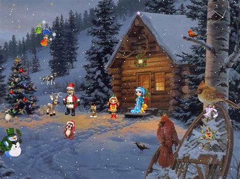 Christmas Paradise Screensaver For Windows Christmas Screensaver