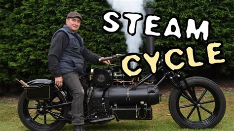 Coal Fired Steam Cycle Unique Steam Powered Bike Youtube