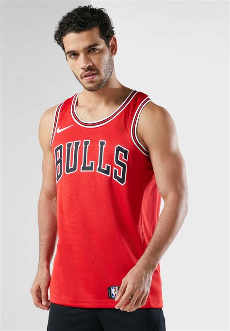Buy Nike Red Chicago Bulls Swingman T Shirt For Men In Mena Worldwide