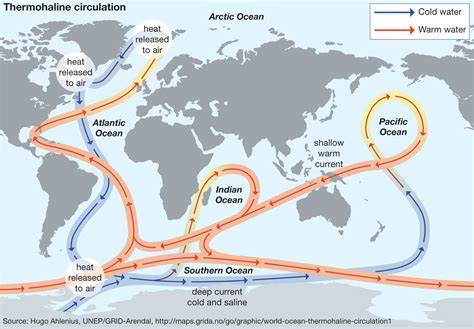 Ocean Current Thermohaline Circulation Britannica