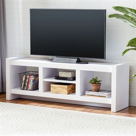Dixon Media Console Cool Tv Stands White Tv Stands Tv Stand Designs