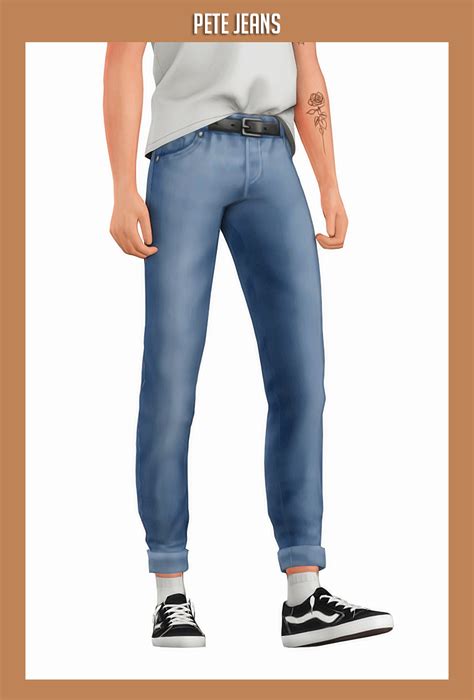 Sims 4 Cc Male Sag Jeans