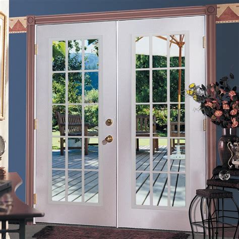 Reliabilt® 6 Reliabilt French Patio Door Steel 15 Lite Insulated Glass