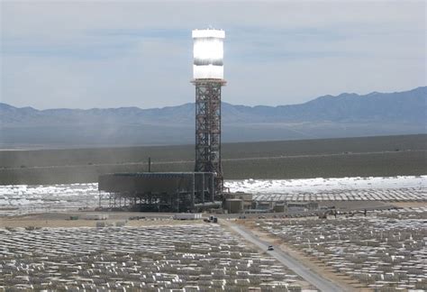 Giant Solar Tower In California Powers Up Earthtechling