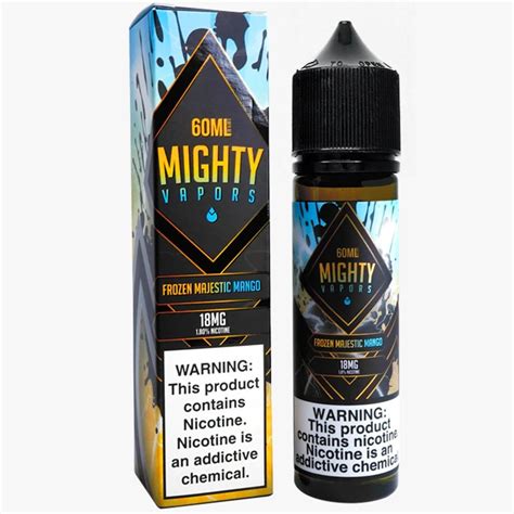 Frozen Majestic Mango Mighty Vapors Vapear Vape Shop