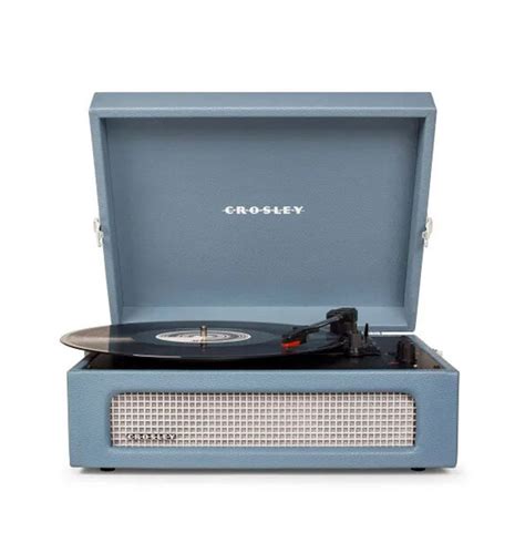 Crosley 2 Way Bluetooth Voyager Record Player Washed Blue