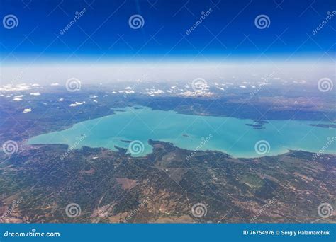 Aerial View Of Lake Beysehir In Turkey Stock Photo Image Of Europe