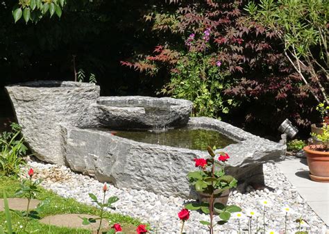 Eine besonders edle variante ist dabei der natursteinbrunnen. Brunnen - Fontarocca AG -Natursteine für Objekt, Haus und ...