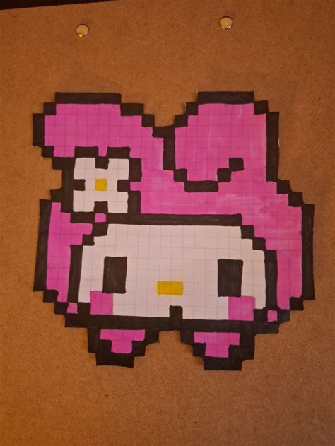 My Melody Pixel Art En Imagenes Graffiti Pegatinas Bonitas Dibujos