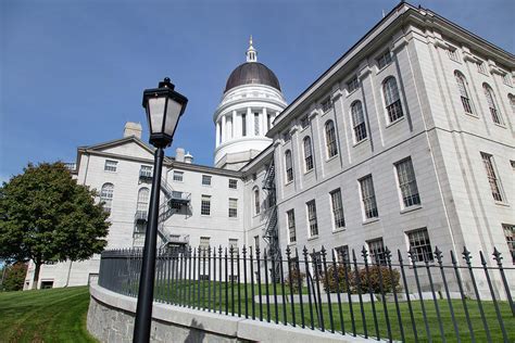 Maine State Capitol Building In Augusta Maine 10 Photograph By Eldon