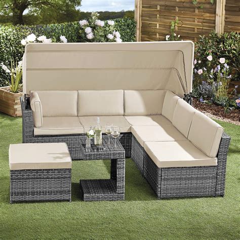 We did not find results for: Garden Gear 5 Piece California Rattan Daybed, Outdoor ...