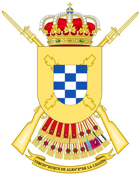 2nd spanish legion tercio duke of alba fuerzas armadas de españa escudo nobiliario fuerzas