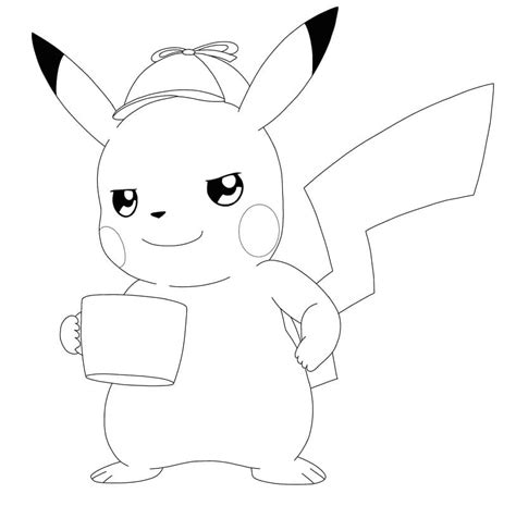 Ninja Pikachu Coloring Page Free Printable Coloring Pages For Kids