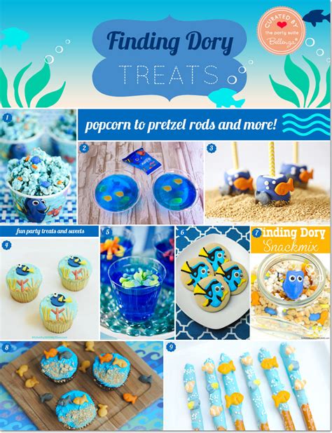 “finding Dory” Party Treats 14 Goodies You Can Make At Home