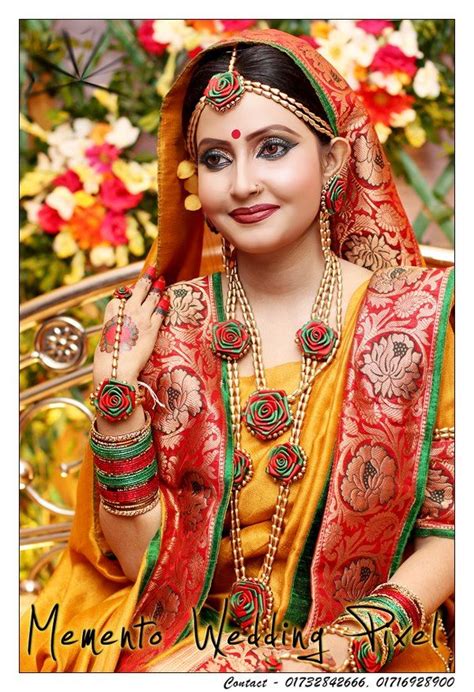 Bangladeshi Bride On Her Holud Bengali Wedding Pakistani Bridal Wedding Bride Wedding Bells