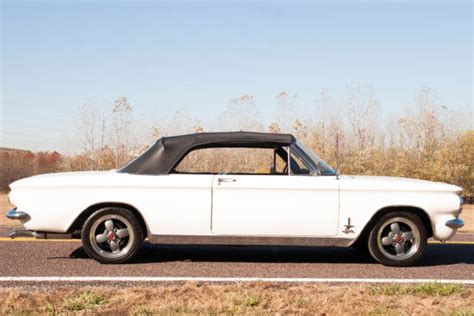 Chevrolet Corvair Convertible 1964 White For Sale 40667w126296 1964