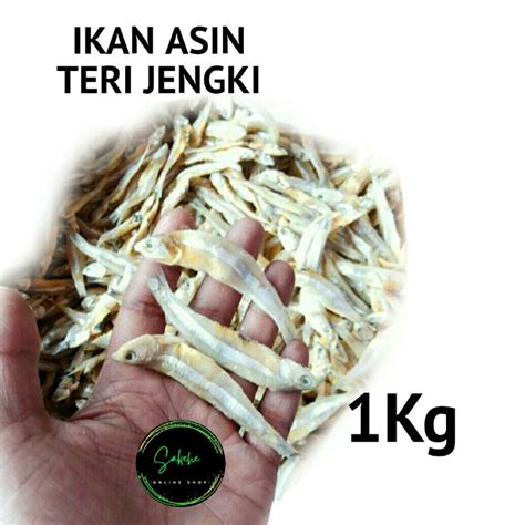 Jual Ikan Asin Teri Cop Teri Jengki 1kg Shopee Indonesia