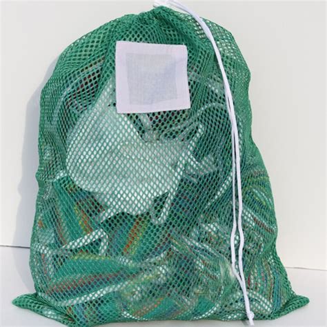 Green Mesh Wash Bag