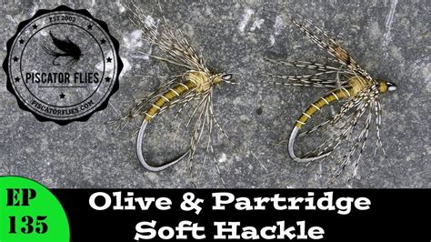 Tying The Olive And Partridge Soft Hackle Fly Pattern Ep 135 Pf