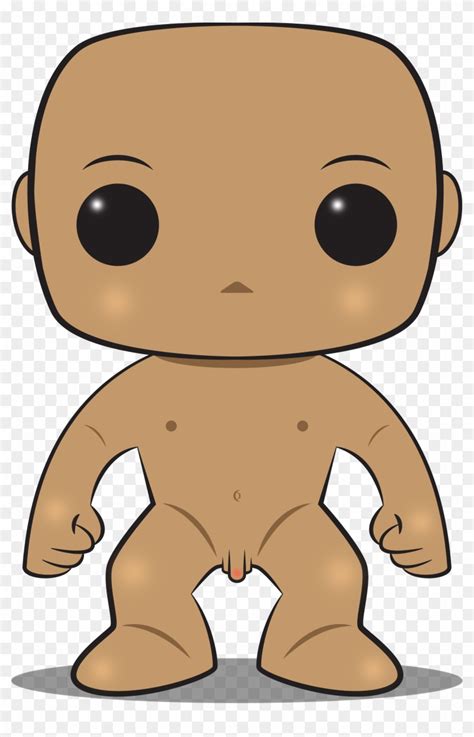 Naked Funko Pop On Behance Naked Funko Pop Free Transparent Png