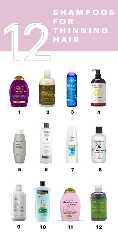 Best Shampoos For Thinning Hair To Make Hair Look Thicker