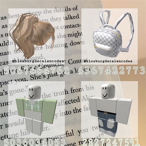 8 poster id codes for welcome to bloxburg roblox. BloxburgAndCo. sur Instagram : « Bookworm Outfit ...