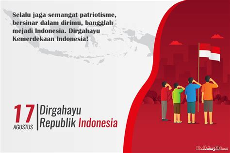 Membuat Kartu Ucapan Hari Kemerdekaan Indonesia Agustus