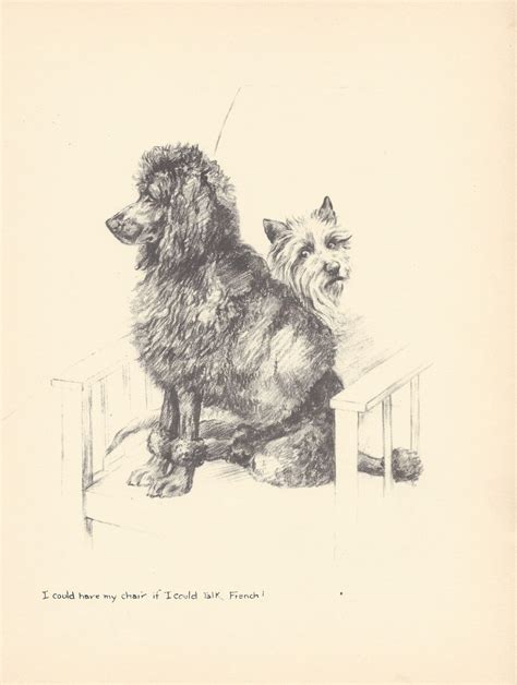 1935 Kf Barker Original 2 Sided Vintage Dog Print Unique Etsy