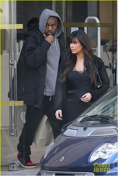 Kim Kardashian Pregnant Paris Getaway With Kanye West Photo 2841982