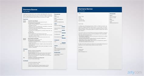 Case Manager Cover Letter Examples And Writing Guide
