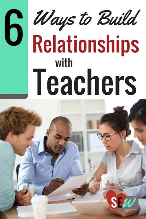 6 Ways To Build Relationships With Teachers Anger Management Activities