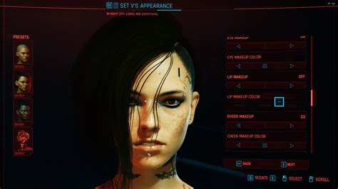 Veronica Female V Sliders Cyberpunk 2077 Mod