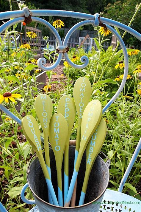 13 Creative Plant Markers ~ Bless My Weeds
