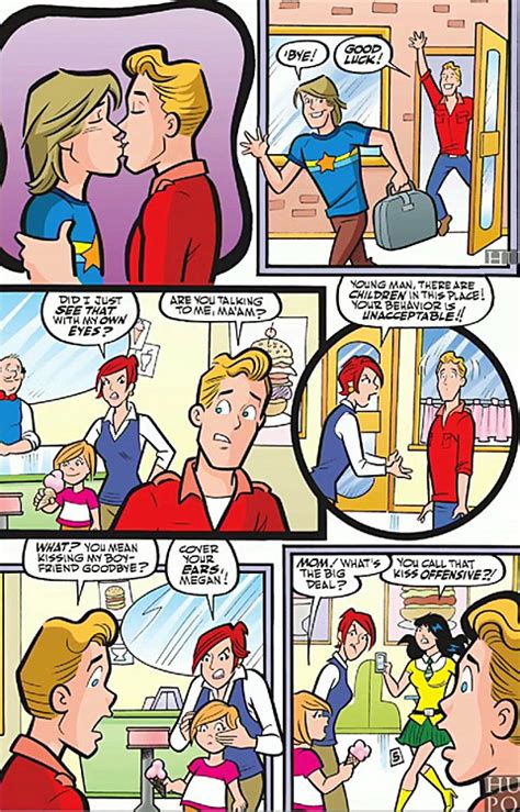Archie Comics Only Openly Gay Character Gets His First Kiss Salon Com