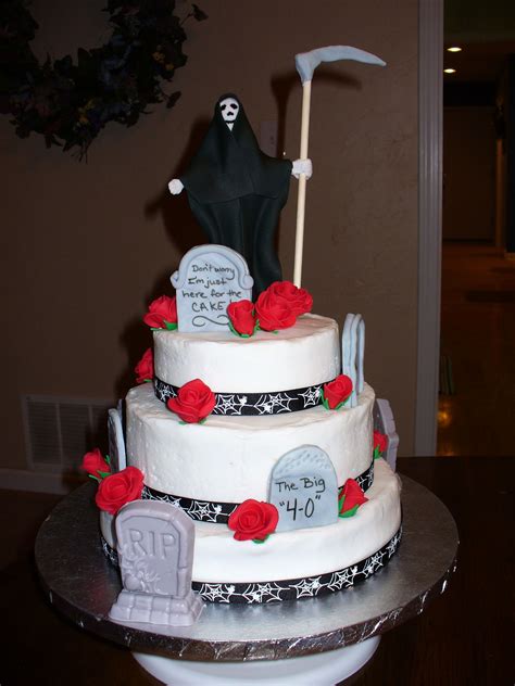 Grim Reaper Cake Cake Cupcake Cakes Themed Cakes