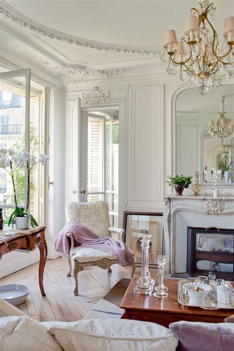 French Interiors A Vintage Elegant Parisian Apartment Parisian