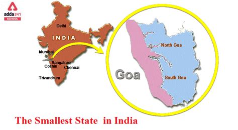 Smallest State In India By Area And Population